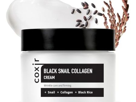 Crema Facial de Colágeno de Caracol Negro Coxir 50ml Embalaje Deteriorado (Cad: 23 04 2027) on Sale