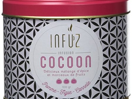 Infuz – Cocoon – Infusión a Granel – Un Momento de Pura Dulzura para Relajarse por la Noche – Canela, Manzana y Higo, 100g Embalaje Deteriorado (Cad: 31 05 2025) Online Hot Sale