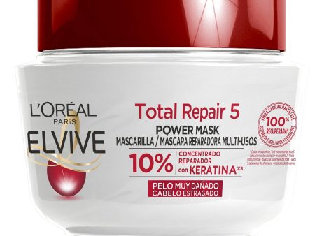 Mascarilla Reparadora Total Repair 5 de L Oréal Paris, 310ml Embalaje Deteriorado Sale