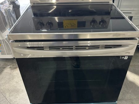 NEW LG ELECTRIC CONVECTION RANGE with EASY CLEAN - RAG11248S LREL6323S Online now