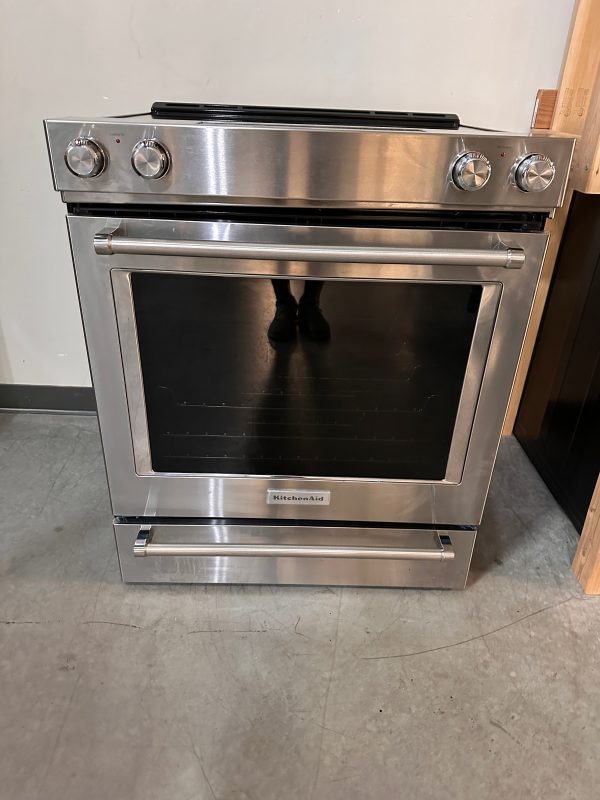 SLIGHTLY USED KITCHENAID STAINLESS STEEL RANGE - RAG11765 KSEG700ESS Sale